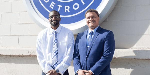 Norvell Robinson and Wardell Crutchfield III at 2021 Toast of the Town
