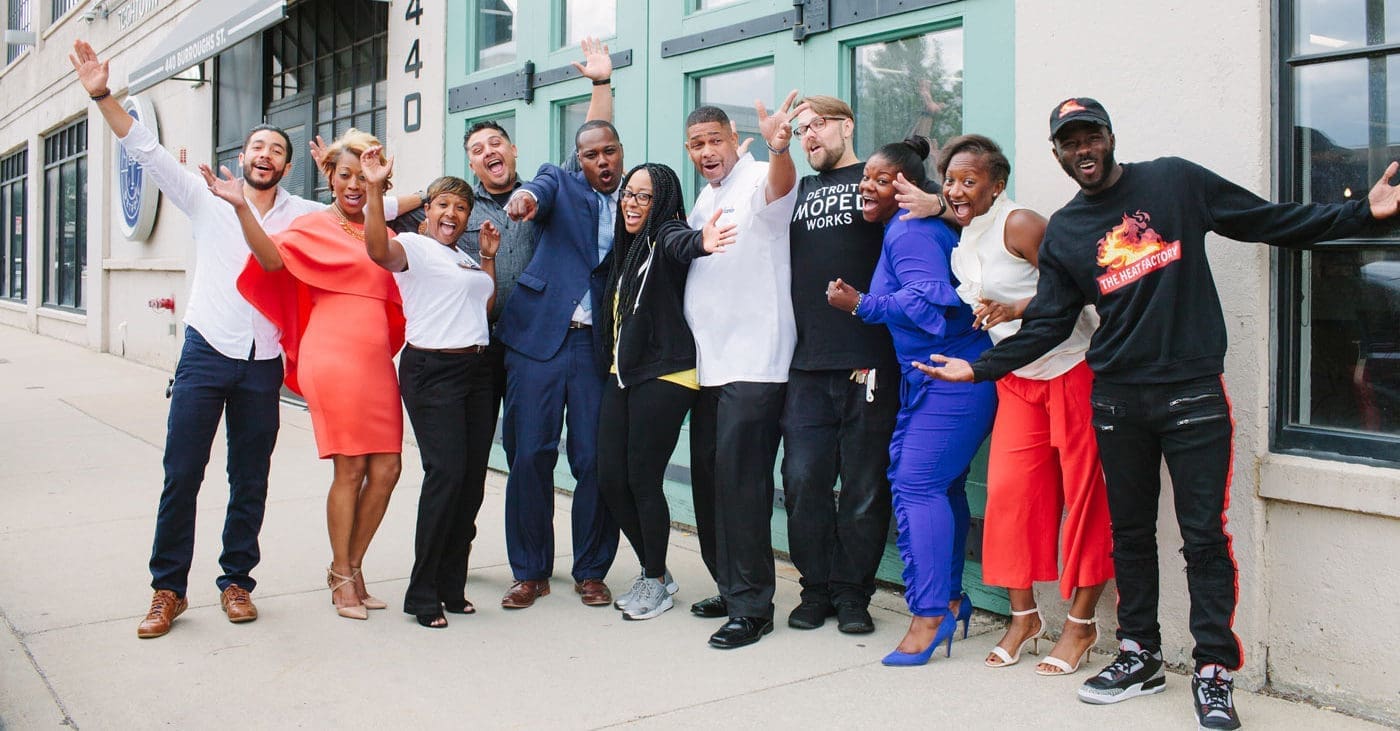 مساحة مكتبية لرواد الأعمال في تك تاون ديترويت لرجال الأعمال